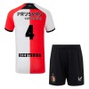 Oficiální Fotbalový Dres Feyenoord Rotterdam Geertruida 4 Domácí 2024-25 pro Děti